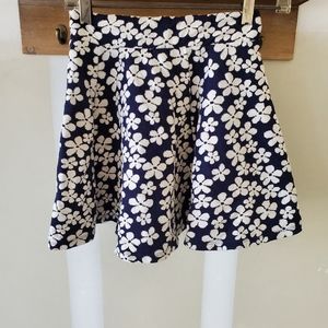 Blue & white skirt